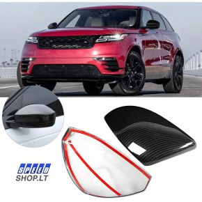  Range Rover Evoque Carbon veidrodėlių gaubtai